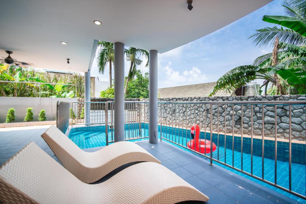 patong villa3 四卧海景泳池别墅 近班赞海鲜市场 中英泰三语服务 – Phuket